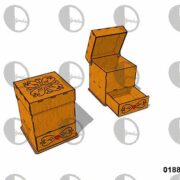 طرح باکس کادو ولنتاین کشو دار