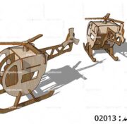 طرح لیزر هلیکوپتر