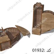 طرح لیزری جعبه کادو