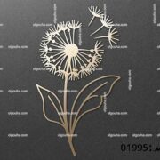 طرح لیزر وکتور قاصدک