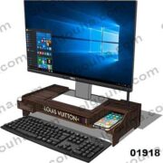 طرح لیزر میز مانیتور کشودار