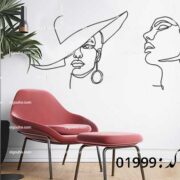 طرح لیزر مینیمال مرد و زن