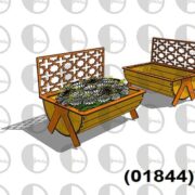 طرح لیزر سبد گل