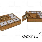 طرح جعبه پذیرایی وارمر دار