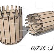 طرح لیزر جامدادی مدل مداد