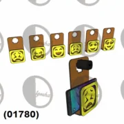 طرح لیزر استند شارژر گوشی ایموجی