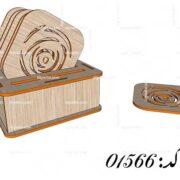 طرح زیر لیوانی مدل گل رز