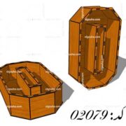 طرح لیزر باکس اعداد صفر