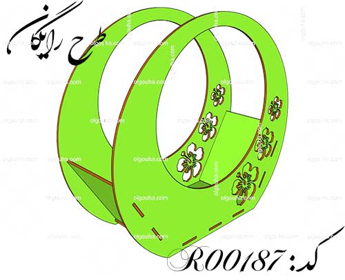 طرح رایگان سبد گل