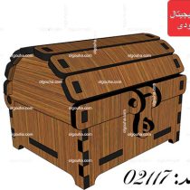 طرح برش لیزر صندوقچه جواهرات